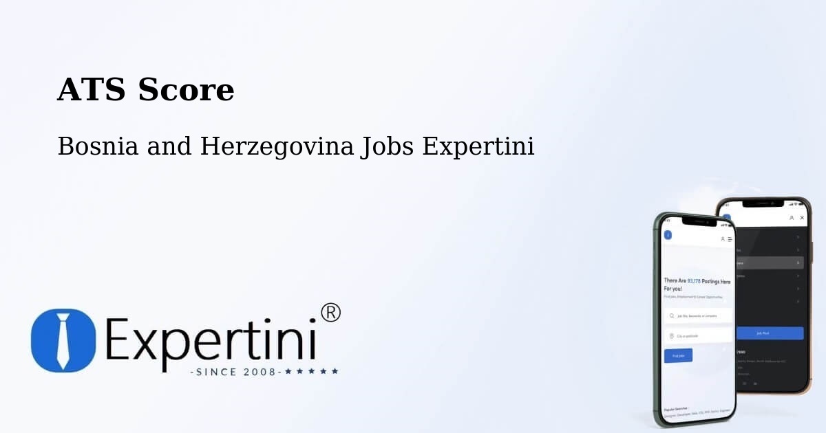 Resume ATS Score & Job Description Match Tool – Foča - Bosnia and Herzegovina Jobs Expertini