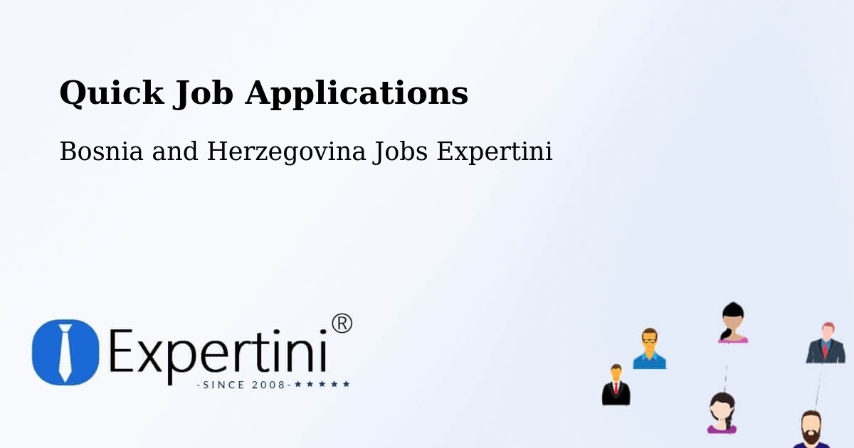 Quick Apply Feature – Foča - Bosnia and Herzegovina Jobs Expertini